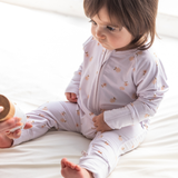 Peaches Bamboo Zippy Romper