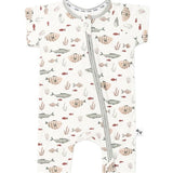 Fish Short Zippy Romper