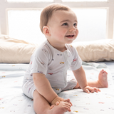 Short Little Ride Bamboo Zippy Romper