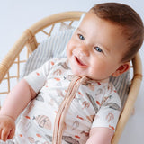 Fish Short Zippy Romper