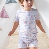 Short Life Ocean Two-pieces Set