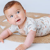 Fish Short Zippy Romper