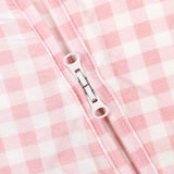 Pink Vichy Bamboo Zippy Romper