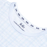 Pijama de Bambú dos piezas Blue Vichy