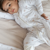 Forest Friends Bamboo Sleeping bag with feet - TOG 2.5