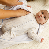 Tulip print bamboo baby wearable blanket sleeping bag – Lilulila