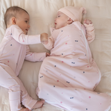 Wild Pink Bamboo Zippy Romper