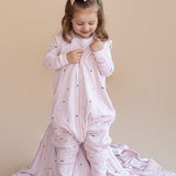 Wild Pink Bamboo Sleeping bag with feet - TOG 2.5