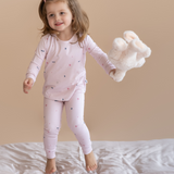 Wild Pink Bamboo Two-pieces Set