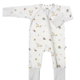 Winter Village Bamboo Zippy Romper