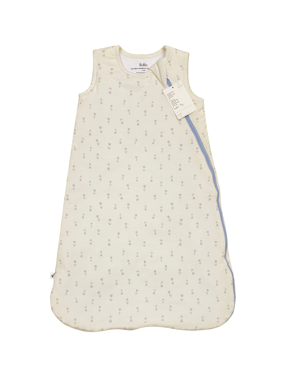 Tulip print bamboo baby wearable blanket sleeping bag – Lilulila