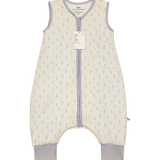 Tulip print bamboo baby wearable blanket sleeping bag with feet – Lilulila
