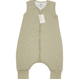 Footprint print bamboo baby wearable blanket sleeping bag with feet – Lilulila