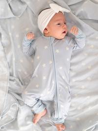 Two-way zip pajama · 95% bamboo