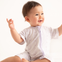Short Provence Bamboo Zippy Romper - Lilulila