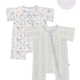 Baby Summer Provence Pack - Short Zippy Rompers