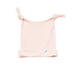 Soft pink bamboo baby double knot hat – Lilulila