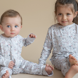 Pyjama Zippé en Bambou Bouquet