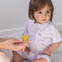 Short Peaches Bamboo Zippy Romper - Lilulila