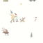 Winter village print bamboo baby blanket – Lilulila