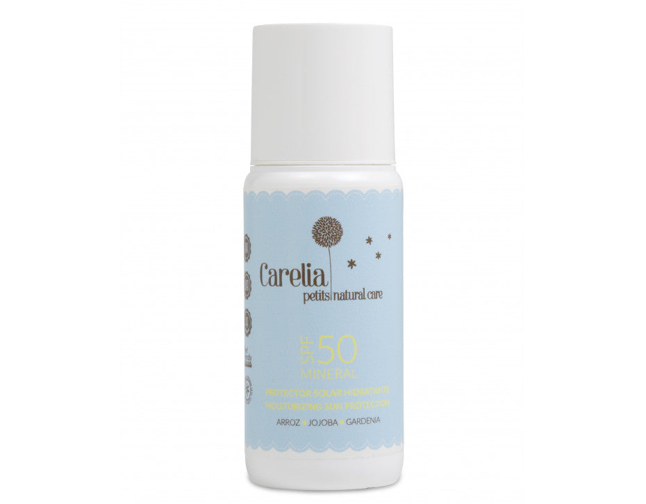 Carelia Mineral Sunscreen SPF50 100ml natural baby sun cream